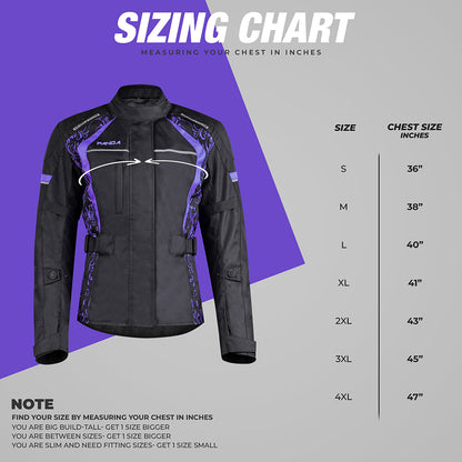 All Season Women's Motorcycle Jacket CE Armor for Enduro and Dual sport Touring Biker Jacket for Women