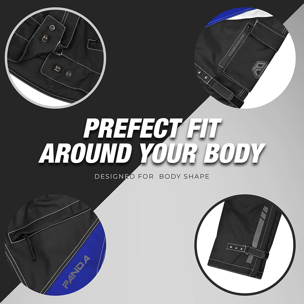 Motorcycle Protective Pants for Men & Women All Weather CE Armored Enduro Dual Sports ATV Motocross Cargo Touring Overpants