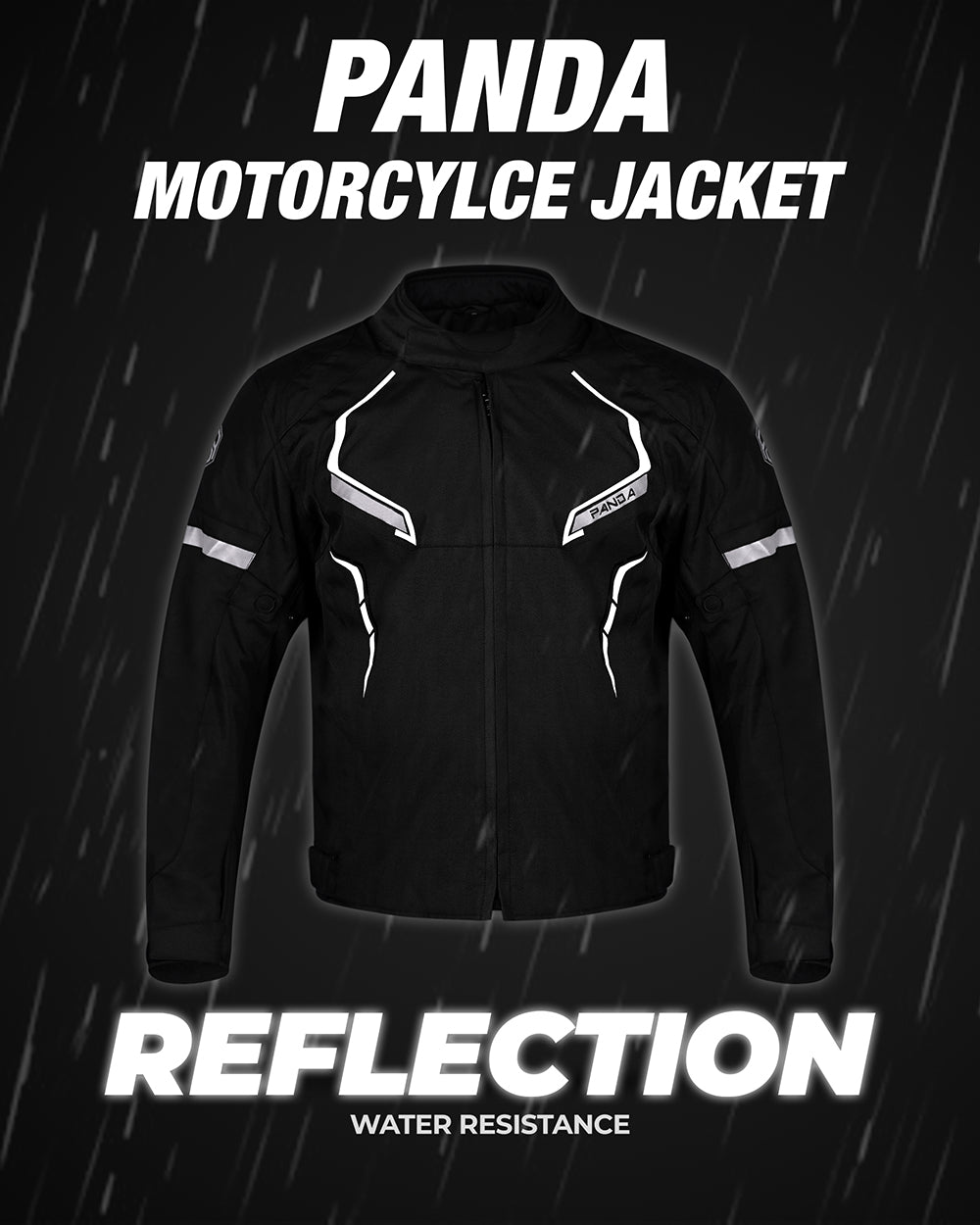 Mens Motorcycle Jacket Hi-Vis Waterproof CE Armored All Season Riding Enduro Dual Sport Cordura Biker Jacket