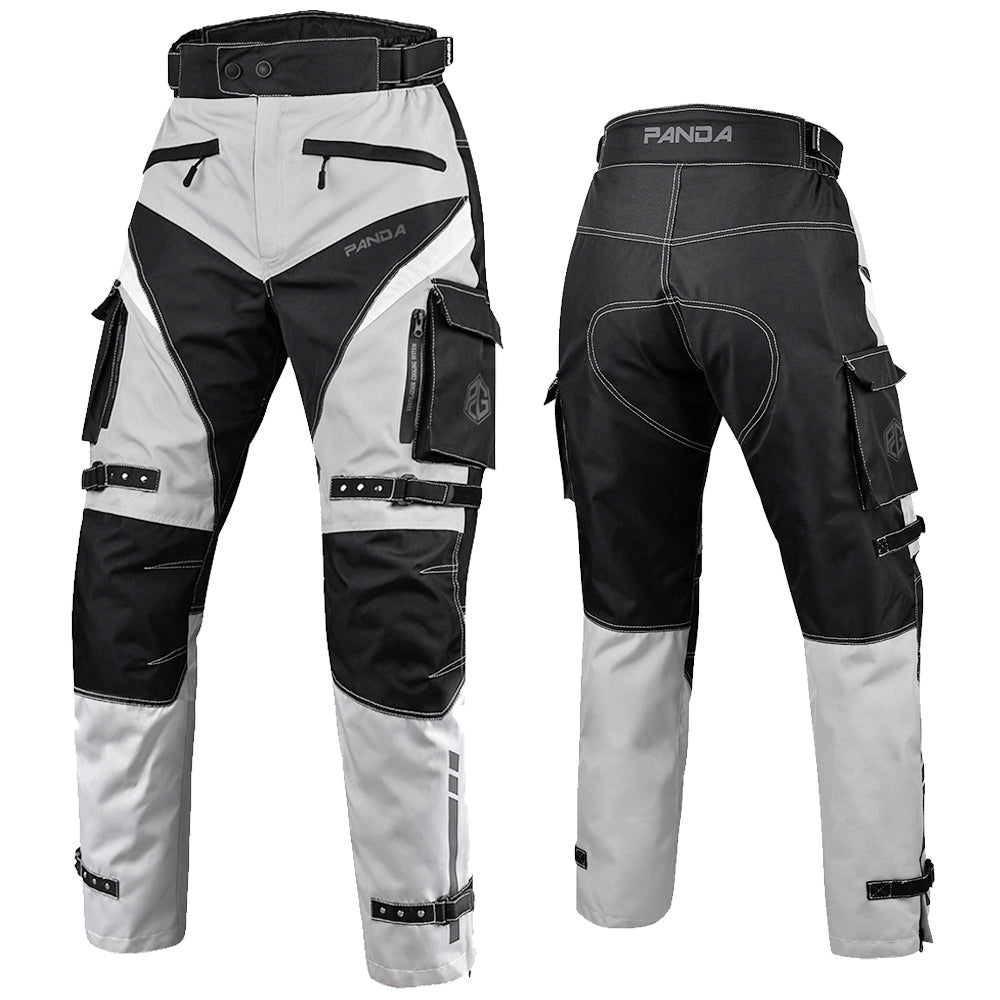 Motorcycle Protective Pants for Men & Women All Weather CE Armored Enduro Dual Sports ATV Motocross Cargo Touring Overpants