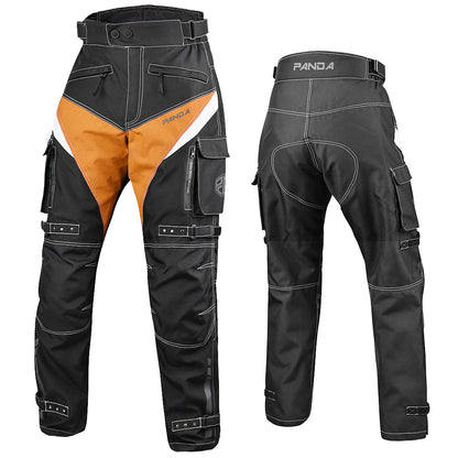 Motorcycle Protective Pants for Men & Women All Weather CE Armored Enduro Dual Sports ATV Motocross Cargo Touring Overpants