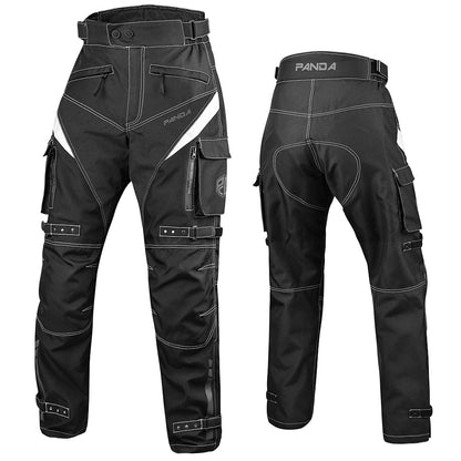 Motorcycle Protective Pants for Men & Women All Weather CE Armored Enduro Dual Sports ATV Motocross Cargo Touring Overpants