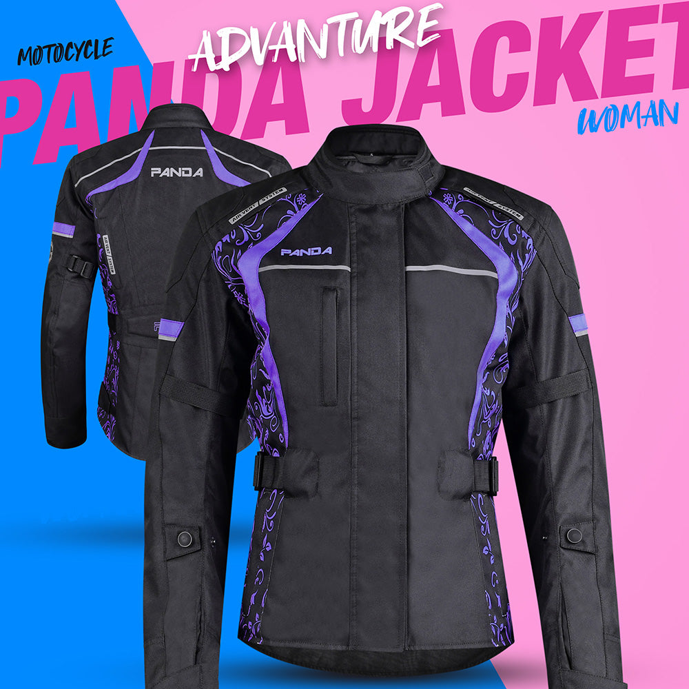 All Season Women's Motorcycle Jacket CE Armor for Enduro and Dual sport Touring Biker Jacket for Women