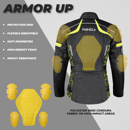 All Season Women's Motorcycle Jacket CE Armor for Enduro and Dual sport Touring Biker Jacket for Women