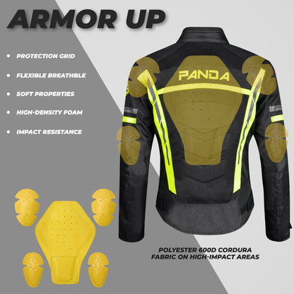 Women's Motorcycle Jacket CE Armor Enduro Dual sport All Season Waterproof Touring Biker Jacket for Women