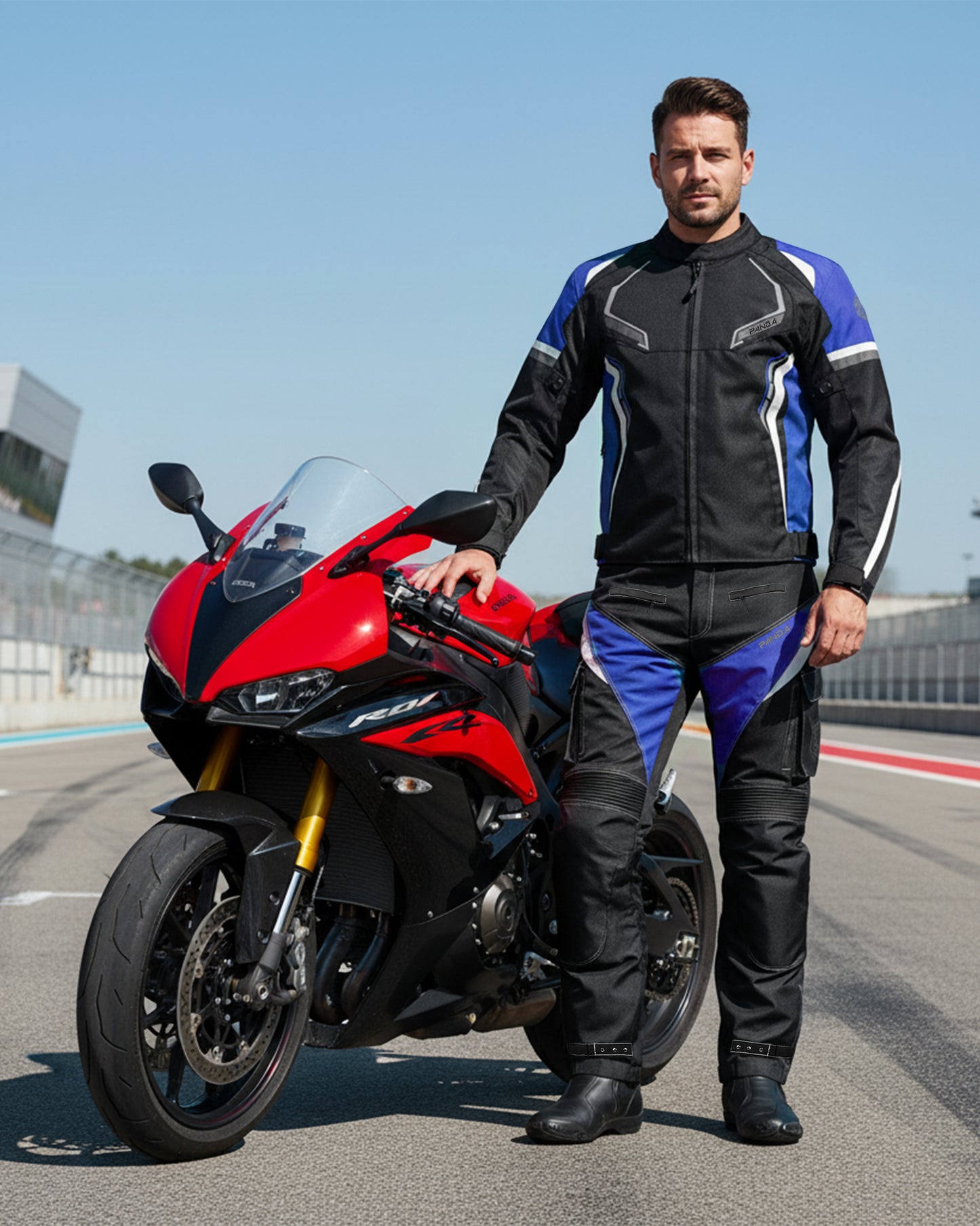 Motorcycle Protective Pants for Men & Women All Weather CE Armored Enduro Dual Sports ATV Motocross Cargo Touring Overpants
